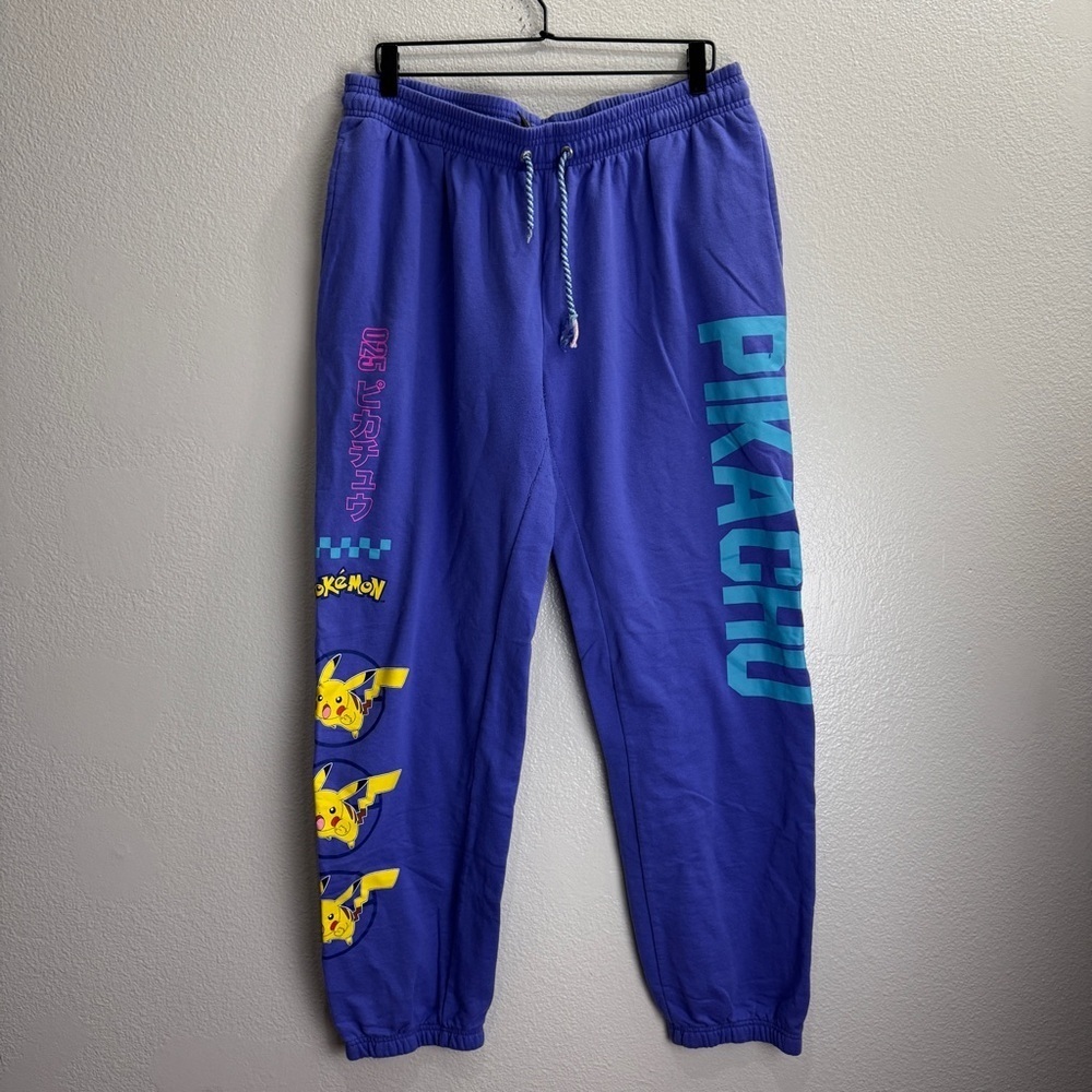 Pokemon Pikachu Sweatpants Vintage Size 2XL